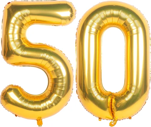 Miniatura 27 de Globos de helio de 40 pulgadas con dígitos dorados para fiesta de cumpleaños., Número 0, 40 pulgadas, número 0 oro 7