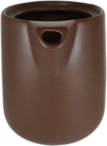 Miniatura 3 de Ebros Gift Colorido acabado mate de porcelana portátil artesanal artesanal estilo barista cafetera jarra con filtro verter sobre gotero juego