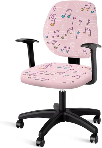 Miniatura 9 de Funda para silla de oficina, con temática de playa, funda elástica para silla de oficina, funda elástica de 2 piezas, funda para silla