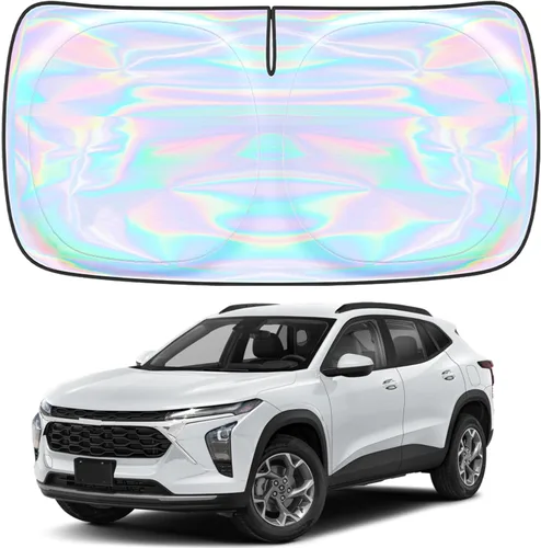Miniatura 70 de Parasol para parabrisas Rivian R1S R1T 2022-2026 – Parasol compatible con Rivian R1S R1T plegable para ventana delantera, protector de visera solar