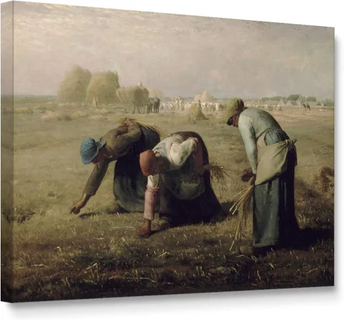 Miniatura 34 de Niwo ART - Montañas y mar, serie de pinturas más famosas del mundo, lienzo de pared para decoración del hogar, envoltura de galería, estirado