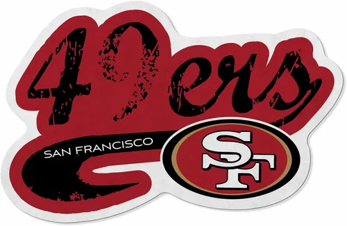 Rico Industries Banderín de Fútbol Americano NFL Cortado en Forma Desgastada - Decoración para el Hogar y la Sala de Estar - Fieltro Suave Fácil de