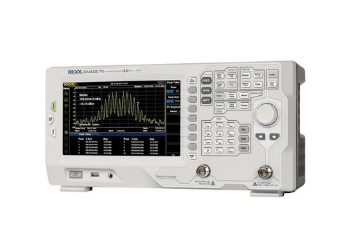 Miniatura 6 de Rigol Analizador de espectro DSA832E-TG, analizador de espectro barrido, Rango de frecuencia 9kHz ~ 3.2GHz, descripción 10Hz ~ 1MHz, con fuente
