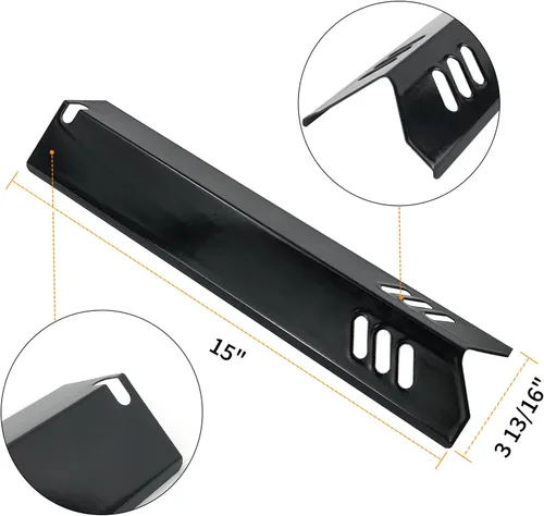 Miniatura 2 de SUONA Piezas de repuesto para tienda de calor para Dyna-Glo DGB515SDP-D DGF510SBP DGF600ssp, Heat Shileld para patio trasero BY13-101-001-12