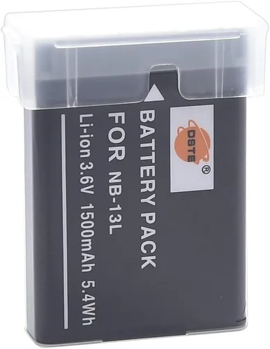 Miniatura 6 de DSTE Reemplazo para batería de iones de litio NB-13L compatible con Canon PowerShot G5 X Mark II G5X G7X G9X G7 X Mark II G9X Mark II SX620 HS SX720