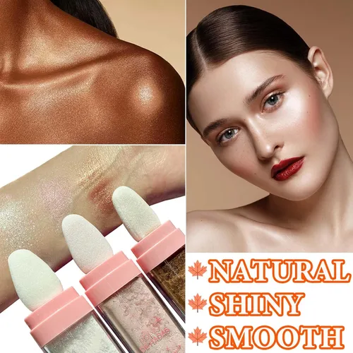 Miniatura 5 de 3 piezas de polvo de hadas, colorete facial de hadas, colorete facial para palmaditas en polvo de hadas, maquillaje natural que ilumina el cuerpo