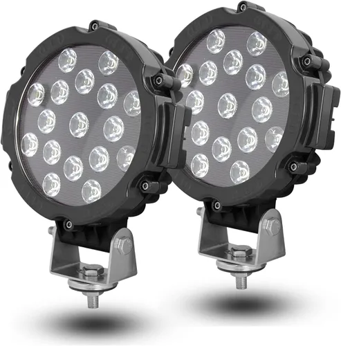 Miniatura 14 de SKYWORLD 2 unidades de 4 pulgadas 18 W de inundación LED de conducción todoterreno, luces antiniebla, iluminación de barco, luz de trabajo LED