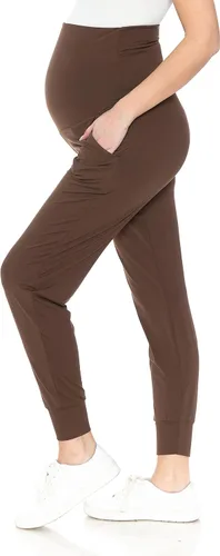Miniatura 41 de Leggings Depot Pantalones de maternidad para mujer, sobre el vientre, pantalones deportivos casuales para descansar