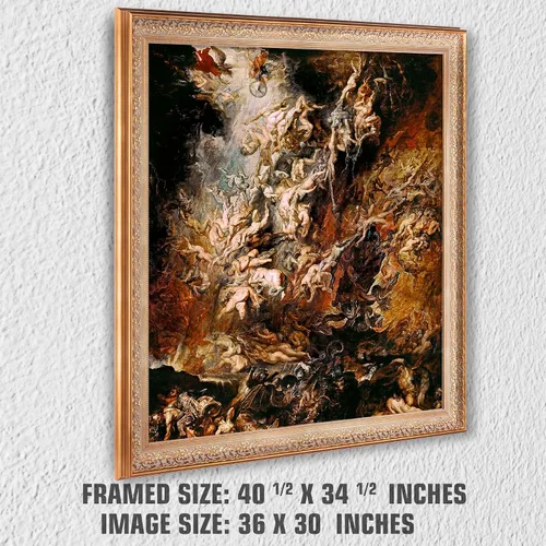 Miniatura 678 de A&T ARTWORK Campo de trigo con cipreses de Van Gogh Las reproducciones de arte clásico mundial, impresiones en lienzo giclée para decoración
