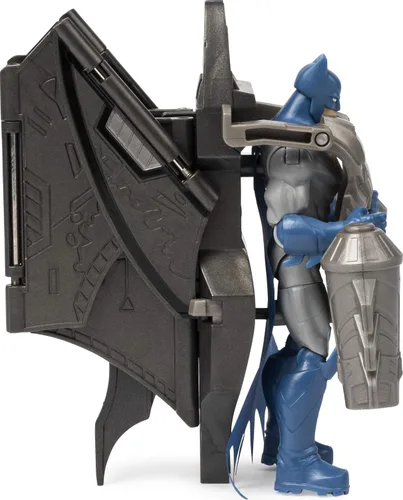 Miniatura 4 de BATMAN Mega Gear Deluxe - Figura de acción de 4 pulgadas con armadura transformadora