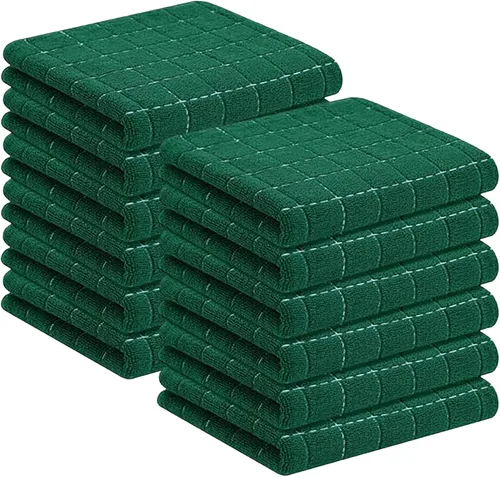 Miniatura 42 de Homaxy Paños de cocina 100% algodón de felpa, toallas de cocina ultra suaves y absorbentes para la cocina, adecuadas para secar y lavar platos