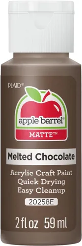 Miniatura 129 de Apple Barrel Pintura acrílica en varios colores (2 onzas), 20512, Burnt Umber