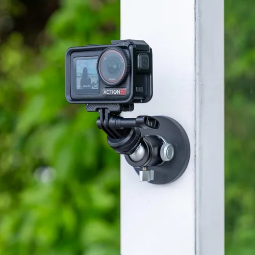 Miniatura 2 de JJC 2 adaptadores magnéticos de liberación rápida Action 5 para DJI Osmo 360 Action 5 Pro 4 3, reemplazo de montaje de liberación rápida OEM