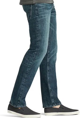 Miniatura 3 de Lucky Brand 221 pantalones de mezclilla rectos para hombre