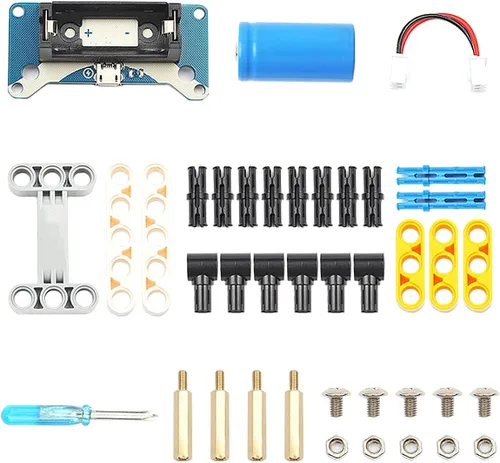Miniatura 7 de ELECFREAKS Microbit Mini Cutebot Kit compatible con BBC Micro:bit V2 y V1, Kit de Coche Robot Programable DIY, Proyecto Educativo STEM, Coche