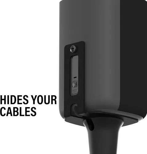 Miniatura 6 de SANUS Soportes para altavoces Roku Wireless - Par de soportes de altavoces de altura fija diseñados exclusivamente para barra de sonido Roku