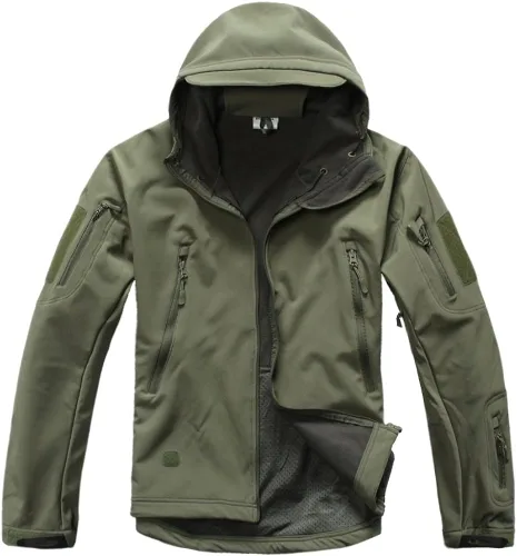 Miniatura 3 de Tacvasen - Chaqueta militar de operaciones especiales con forro suave, para hombre