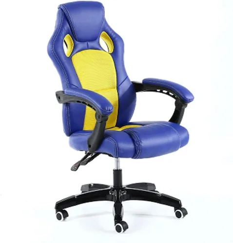 Miniatura 9 de YYDS Silla reclinable para juegos, silla giratoria de elevación ergonómica ejecutiva con ancla de elevación giratoria, silla de deportes deportivos