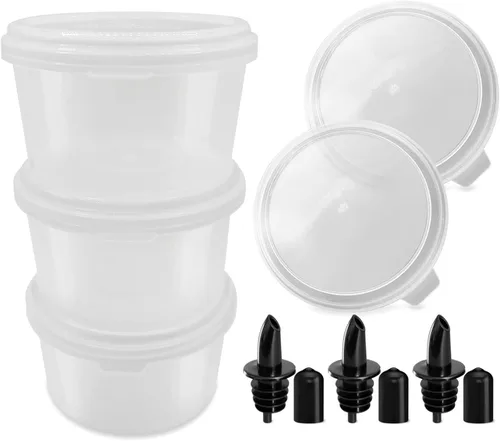 Miniatura 10 de Paquete de 3 moldes de hielo afeitado para hielo afeitado hawaiano con tapas. Crea divertidas golosinas de cono de nieve con tazas reutilizables sin
