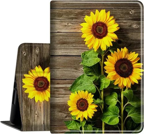 Miniatura 25 de Funda para tablet Kindle Fire HD 8 y 8 Plus (12ª generación 2022), funda delgada de piel sintética con función de encendido automático para tableta