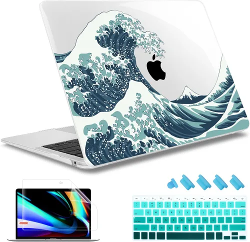 Miniatura 13 de May Chen Funda compatible con MacBook Air de 13 pulgadas (modelos A1369 y A1466, versión anterior 2010-2017), carcasa rígida de plástico