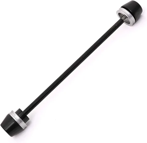 Miniatura 10 de MC MOTOPARTS Compatible con MT07 FZ07 2013 Negro Eje de Rueda Delantera Tenedor Sliders Protectores Crash Protector