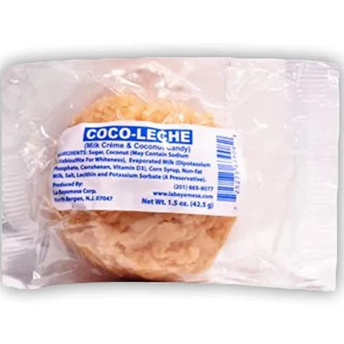 Miniatura 7 de Bocadillo de caramelo de leche de coco, caramelos orgánicos, yogur de coco, caramelo clásico con relleno cremoso, piezas envueltas individualmente
