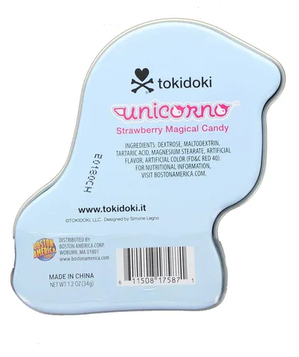 Miniatura 3 de Tokidoki Unicorno - Caramelo de fresa en lata coleccionable