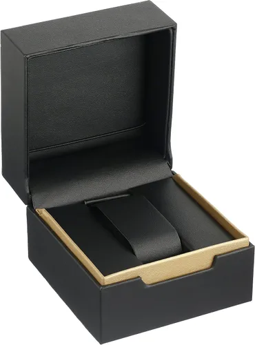 Miniatura 3 de Akribos XXIV AK896 - Reloj con esfera de cristal pavé para mujer, bisel de diamantes con borde elevado en correa de cuero genuino