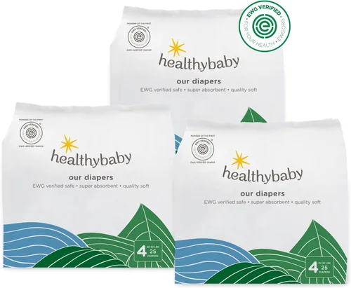 Miniatura 9 de Nuestros pañales El primer pañal verificado EWG y apto para microbiomas Protección contra fugas de 12 horas Fabricado con algodón orgánico