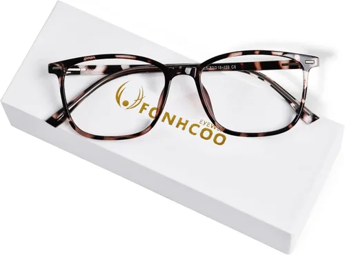 Miniatura 12 de FONHCOO Gafas de bloqueo de luz azul para mujeres y hombres, TR90, marco de moda, gafas de luz azul para computadora Gris