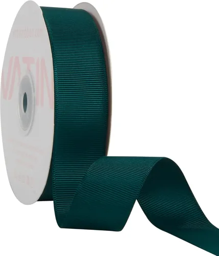 Miniatura 181 de Vatin - Rollo de cinta de grogrén, rollos de 25-50 yardas, perfecto para decoración de bodas, coronas, baby showers, envolturas de paquete de regalo