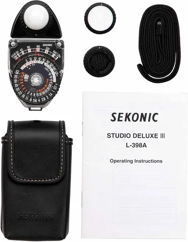 Miniatura 6 de Sekonic L-398A Medidor de luz Studio Deluxe III (401-399), negro