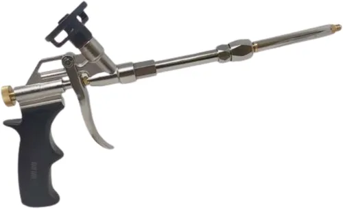 Vega Bond Pistola de espuma Pro Spray – Aplicador profesional de espuma de poliuretano con punta giratoria de 360°, diseño reutilizable de alta