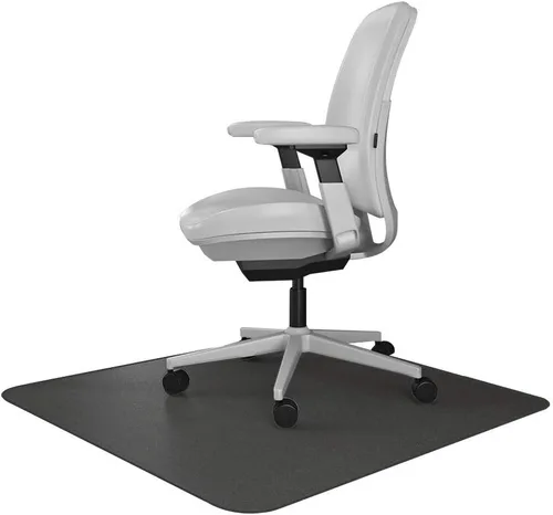 Miniatura 9 de Resilia - Tapete con borde y agarres para colocar bajo silla de escritorio en oficinas y sobre alfombras de fibra corta, fabricado en los Estados