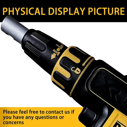 Miniatura 5 de N435495 Conjunto de cono de nariz para Dewalt Brushless Drywall Screwgun Nose Piece DCF620 DCF621 DCF620B DCF620D2 DCF620M2