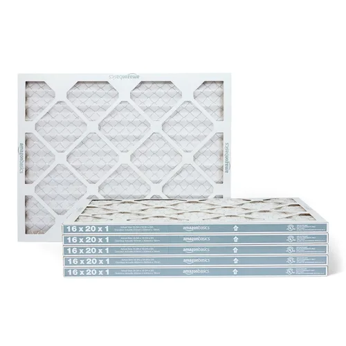 Miniatura 21 de Amazon Basics Paquete de 6 filtros de aire de 20 x 20 x 1 para horno de CA MERV 11 (tamaño real: 19.75 x 19.75 x .75 pulgadas)
