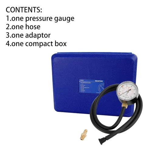 Miniatura 2 de Kit de prueba de presión del colector de gas natural o gas LP de Roastove, probador de presión de gas LP, medidor de gas natural, 0-35" C.A