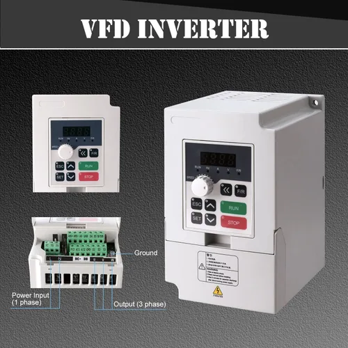 Miniatura 6 de Kits de motor de husillo CNC, motor de husillo refrigerado por agua de 110 V, 1,5 KW, 2.559 in, motor CNC, 110 V, 1,5 KW, montaje de abrazadera