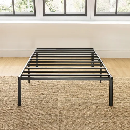 Miniatura 4 de Best Price Mattress - Base de cama metálica de 14 pulgadas, base de colchón con listones de acero de alta resistencia (no requiere somier)