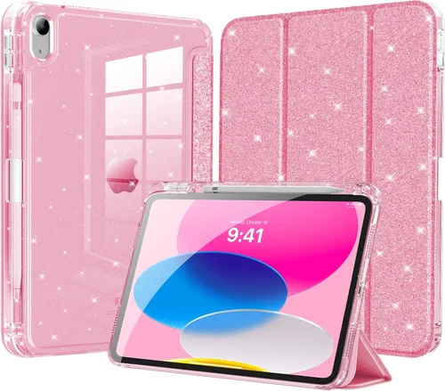 Miniatura 22 de MoKo Funda delgada para iPad (A16) de 11ª generación de 11 pulgadas 2025, iPad de 10ª generación 2022 de 10.9 pulgadas, funda inteligente