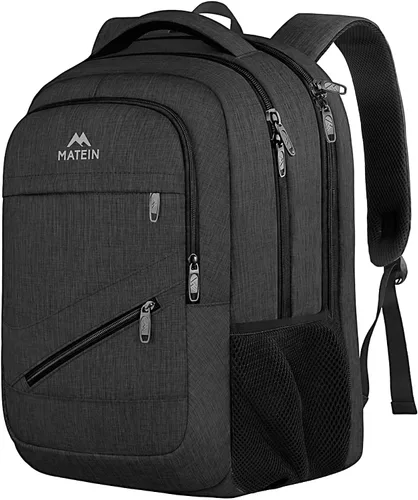 Miniatura 13 de MATEIN - Mochila para laptop de gran capacidad para mujeres, mochila de viaje aprobada por TSA con correa para equipaje y puerto USB, mochila