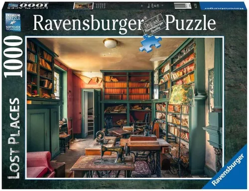 RAVENSBURGER Puzzle 17101 Ravensburger Mysterious Castle Library Lost Places Rompecabezas de 1000 piezas