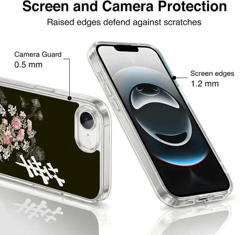 Miniatura 109 de Carcasa de gel para iPhone 7 Plus/iPhone 8 Plus, diseño de Snoopy Oriental de Peanuts, Badges