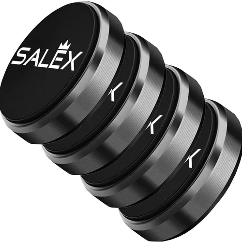 Miniatura 10 de SALEX Soportes magnéticos para teléfono, paquete de 2 con adhesivo 3M. Soporte plano negro para teléfono celular para tablero de automóvil, camión