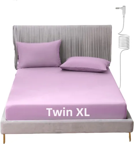 Miniatura 27 de Grounding - Sábana de cama tamaño King con cordón de 15 pies, 90% algodón orgánico + 10% fibra plateada, sábanas conductivas para un mejor sueño
