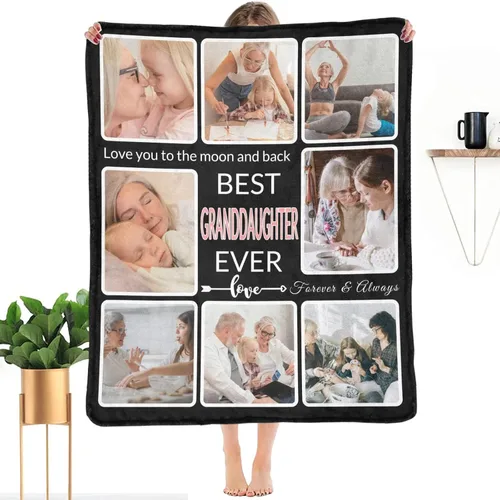 Miniatura 29 de Regalos para Tías Manta Personalizada con Foto, Haz una Manta Personalizada para Tías con Imagen Recuerdos Personalizados Souvenir Manta de Las