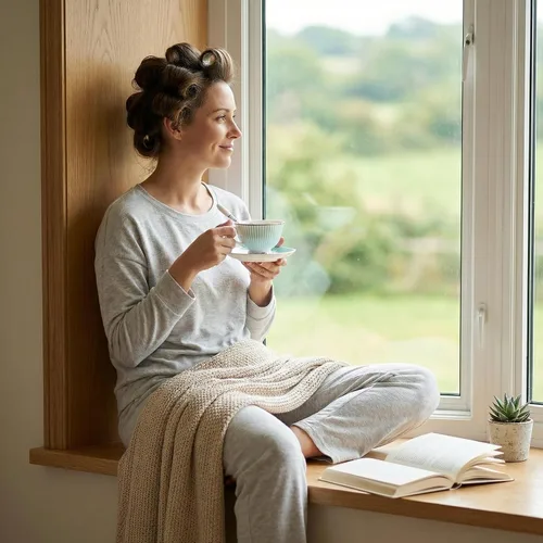 Miniatura 2 de Juego de taza de té y taza de café vintage Royal Bone China con platillo y cuchara, elegante taza de té de cerámica a rayas para té de la tarde
