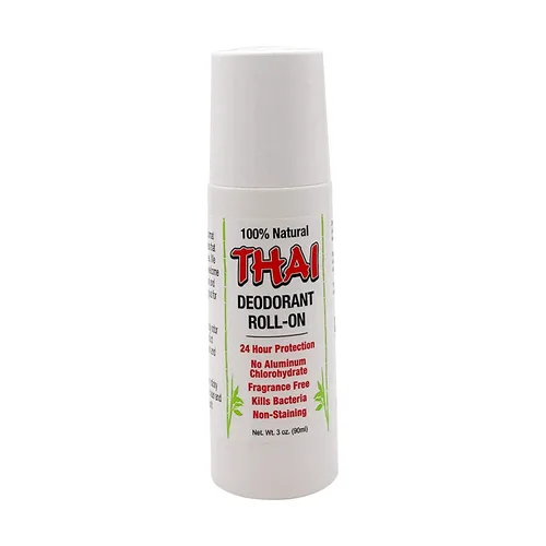 Thai Deodorant Stone Crystal Desodorante Mist Roll-On, 3 onzas (paquete de 24)