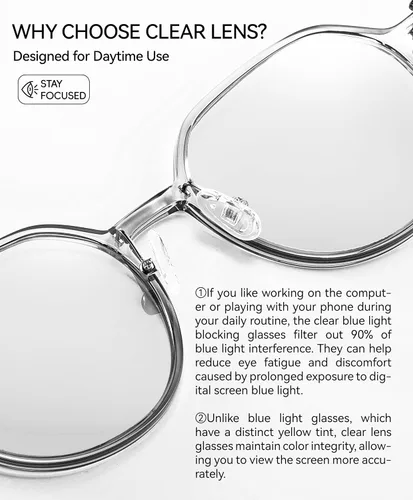 Miniatura 4 de Gafas de juego para computadora con bloqueo de luz azul, filtran el 99% de la luz azul, alivian la fatiga ocular, mejoran el sueño